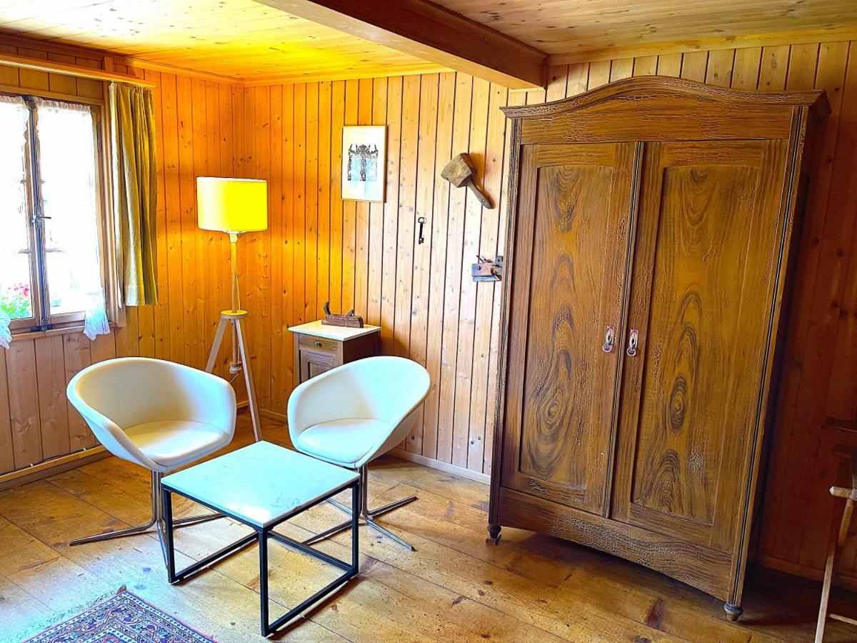 Swisshut Stunning Views Alps Lake - Chalet Erli Darligen Экстерьер фото