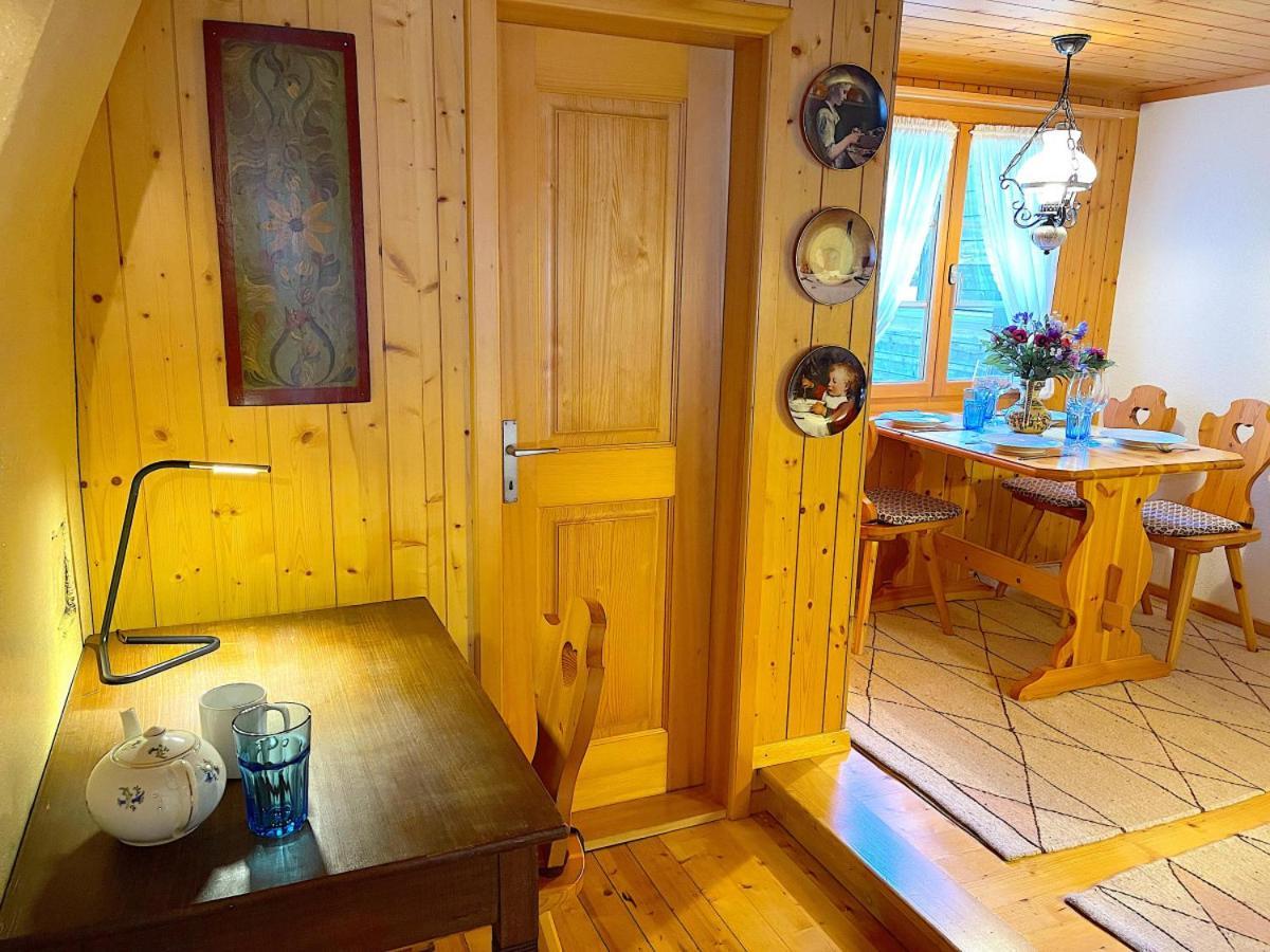 Swisshut Stunning Views Alps Lake - Chalet Erli Darligen Экстерьер фото